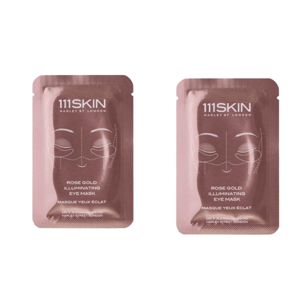 111SKIN Rose Gold Illuminating Eye Mask - 2 Pack